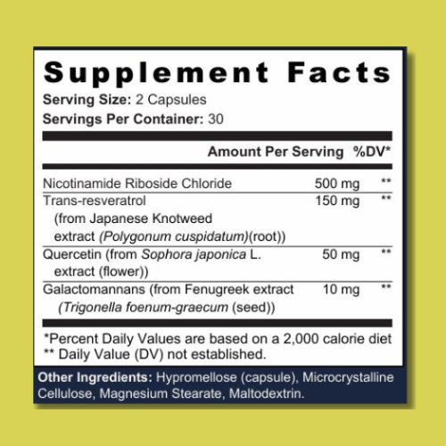 NAD+ Cellular Energy and Longevity Support